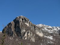 "Ferrata della Madonnina" invernale sul Corèn in Val Brembilla (20 dicembre 08) - FOTOGALLERY